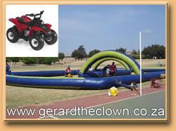 Petrol operated quad bikes